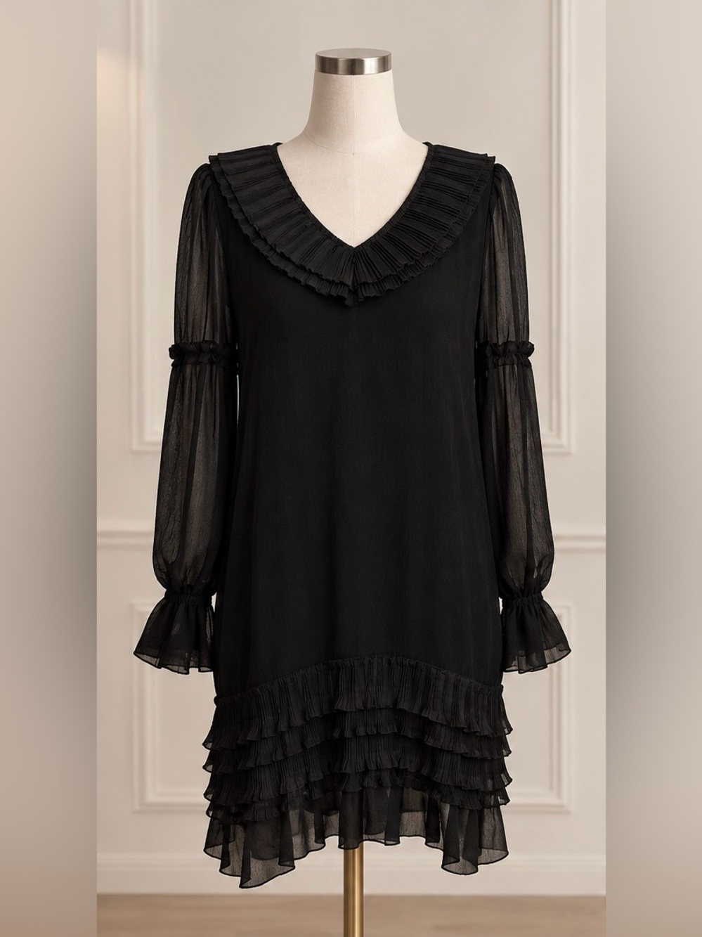 Ruffle Mini Dress